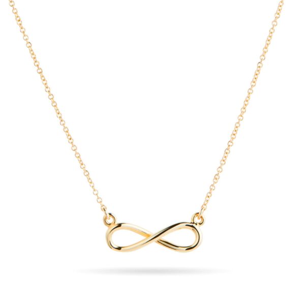 9ct Yellow Gold Infinity Pendant