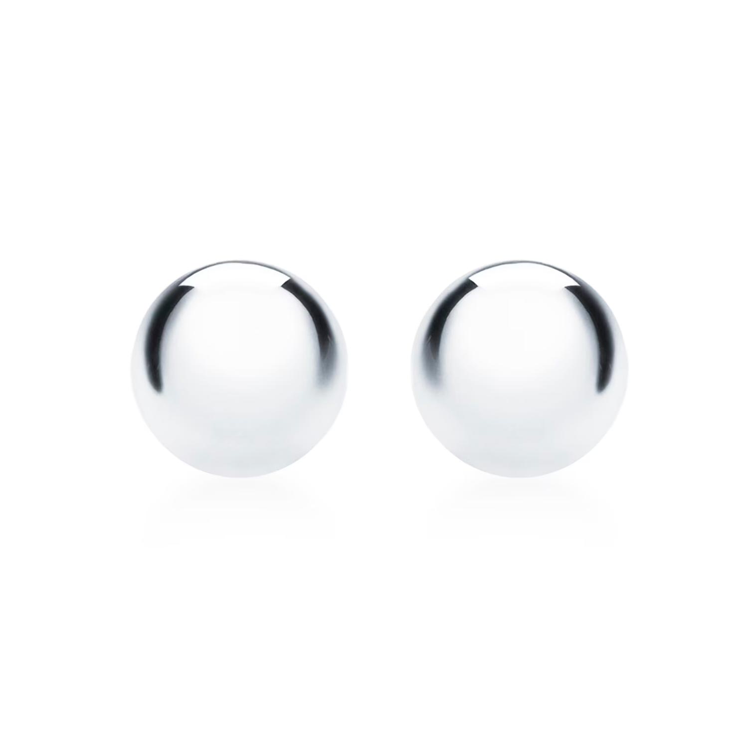 Sterling Silver 4mm Ball Stud Earrings