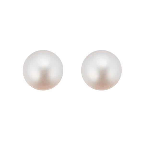 9ct Gold 8.0-8.5mm Freshwater Pearl Earrings